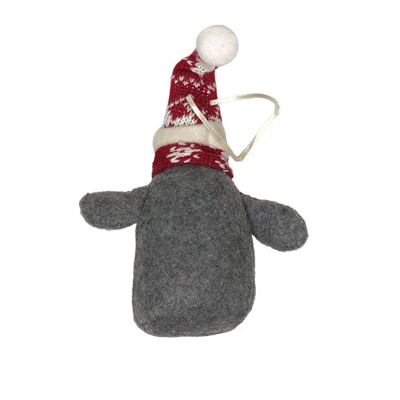 Christmas Ornament Stuffed Animal Plush Penguin Holiday Tree Wreath Decor - Picture 6 of 13